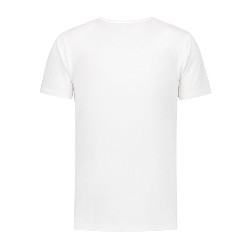 Lemon & Soda Fine Cotton Elastane V-neck T-shirt