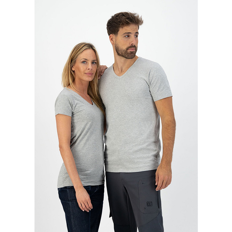 Lemon & Soda Cotton Elastane Vneck T-shirt for her