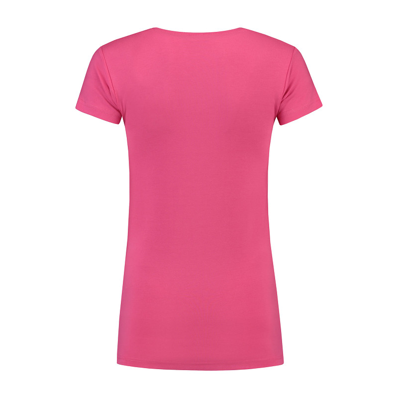 Lemon & Soda Cotton Elastane Vneck T-shirt for her