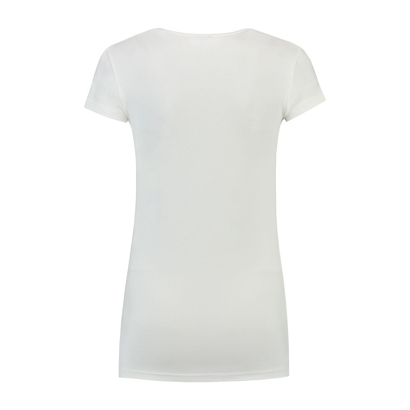 Lemon & Soda Cotton Elastane Vneck T-shirt for her