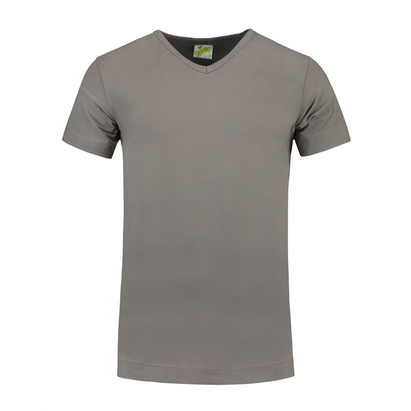 Lemon & Soda Cotton Elastane V-neck T-shirt