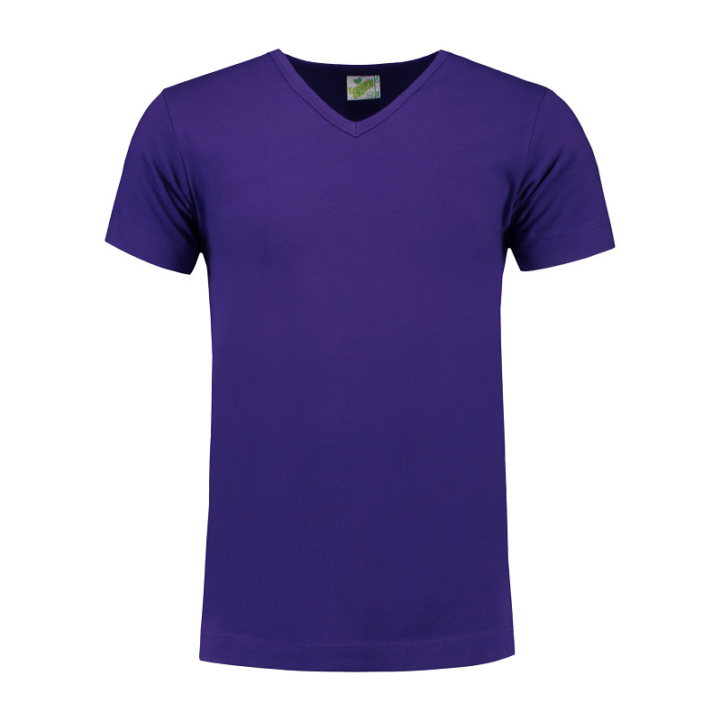 Lemon & Soda Cotton Elastane V-neck T-shirt