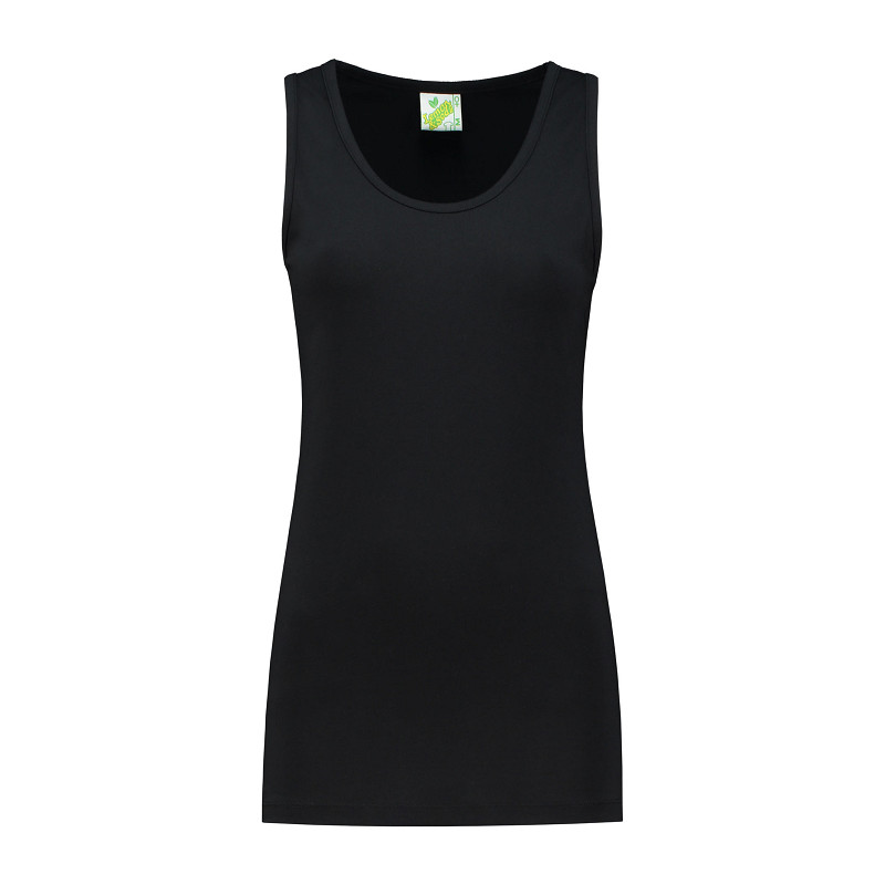 Lemon & Soda Cotton Elastane Tank Top for her