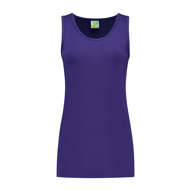 Lemon & Soda Cotton Elastane Tank Top for her