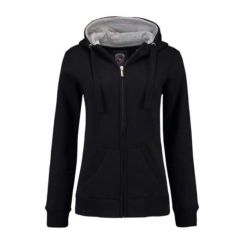 Lemon & Soda Heavy Sweater Hooded Cardigan for her