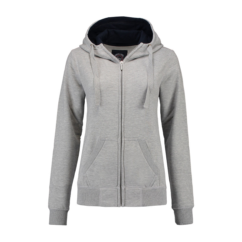 Lemon & Soda Heavy Sweater Hooded Cardigan for her