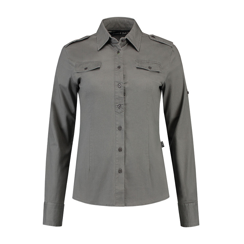 Lemon & Soda Shirt Twill LS for her