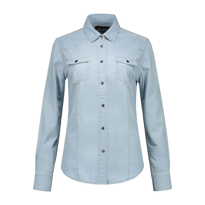 Lemon & Soda Denim Shirt LS for her