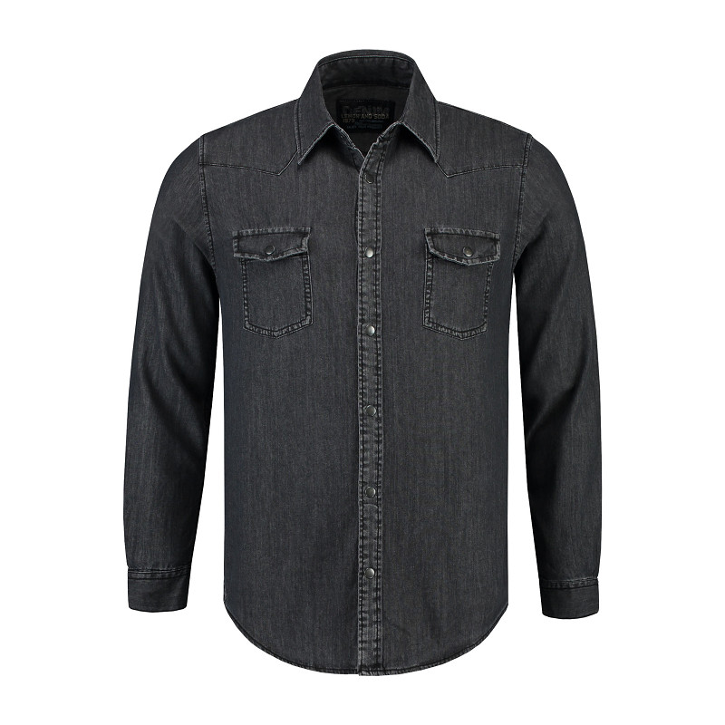 Lemon & Soda Denim Shirt LS for him