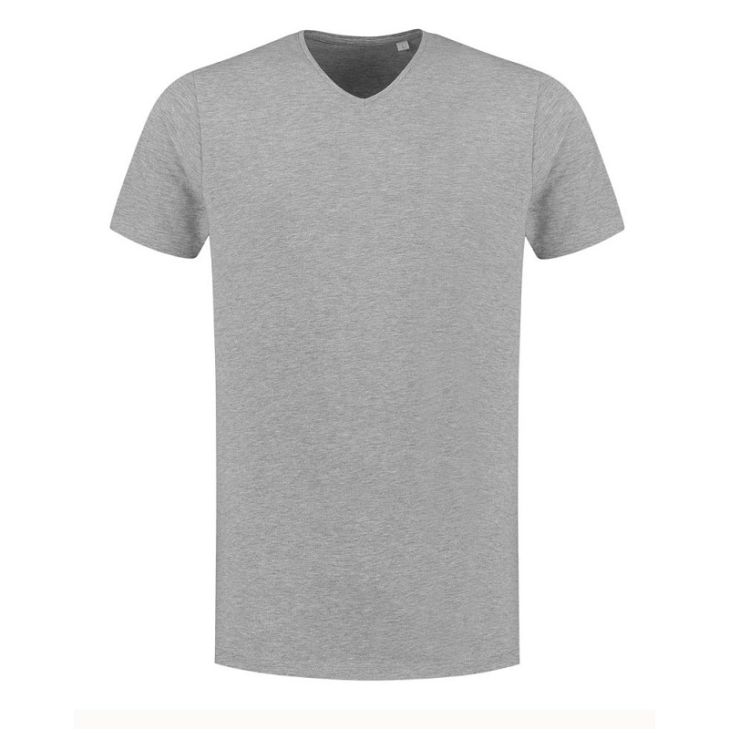 Lemon & Soda Fine Cotton Elastane V-neck T-shirt