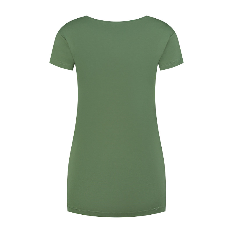 Lemon & Soda Cotton Elastane Vneck T-shirt for her