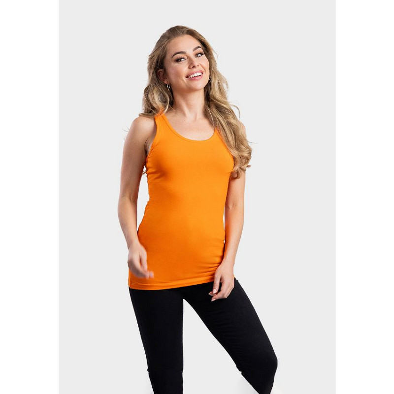 Lemon & Soda Cotton Elastane Tank Top for her