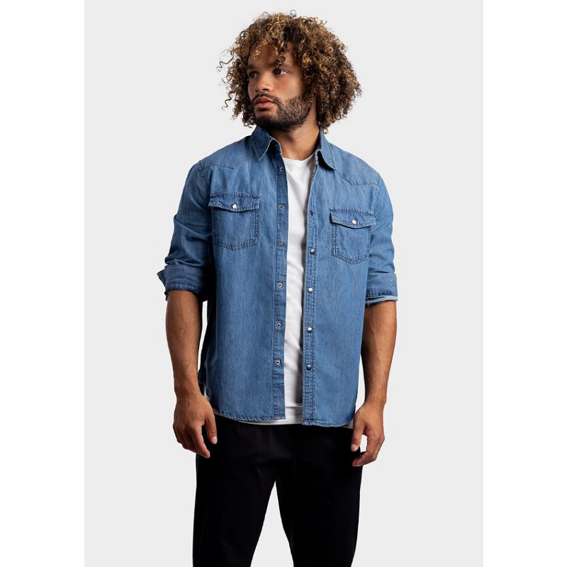Lemon & Soda Denim Shirt LS for him